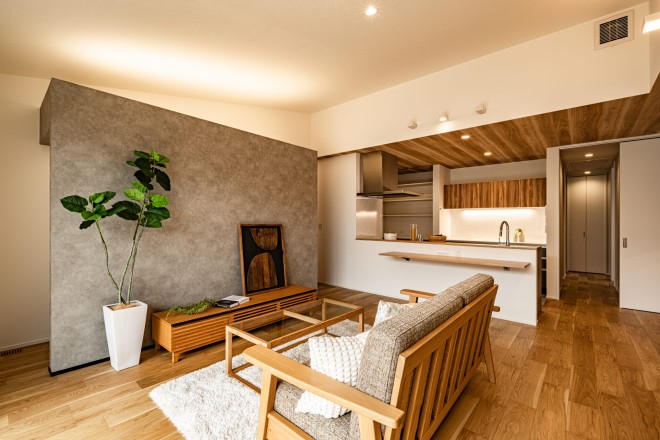 家事動線とデザインを極めた平屋