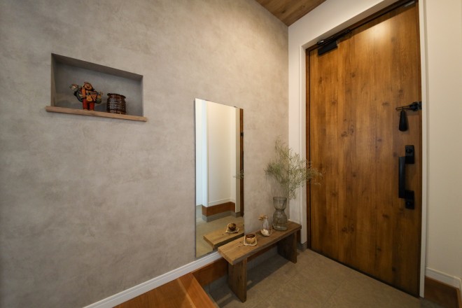 アトリエ建築家と建てたコの字型の平屋